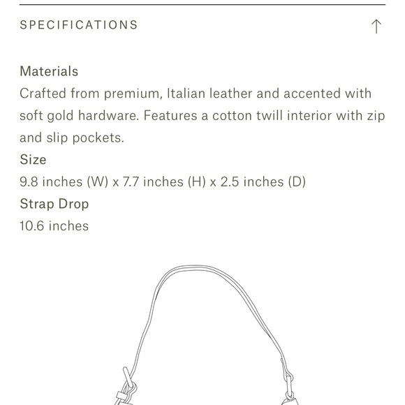 The Horse Friday Bag, Coffee with Gold hardware - Picture 15 of 16